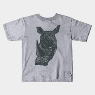 Rhino Head Kids T-Shirt